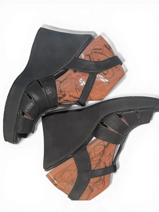 Cordani Calzature Wedge Platform Strappy Ankle Sandals size 8-8.5 main image 4